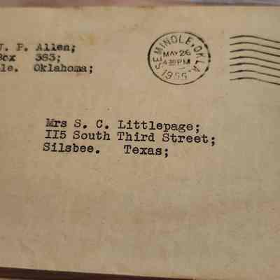 Personal Letters to Mrs S C Littlepage and Mrs C E Barnes