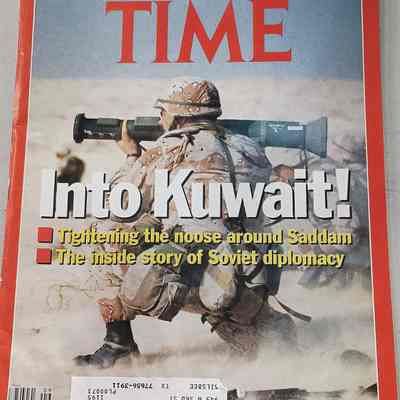 Time Magazine - March 4, 1991 - "Into Kuwait!"