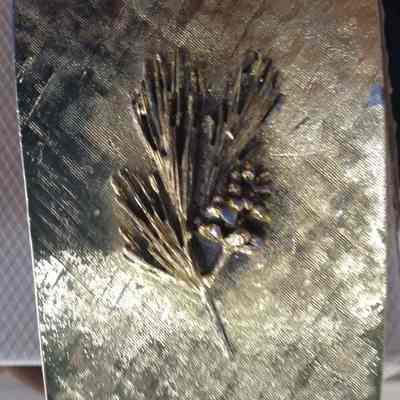 Kirby Lumber Belt Buckle with Pine Needles - quantity 2