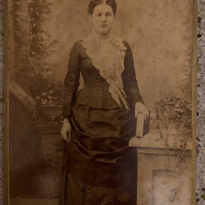 Family Photograph of unknown female included in Rivers Collection