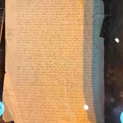 1861 Receipt for purchase of slave family