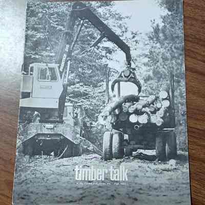 Timber Talk magazine dated Fall 1983