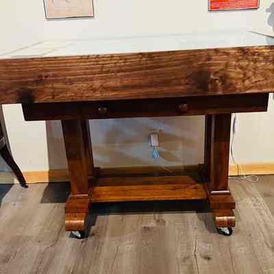 Library Table Case