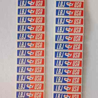 LBJ for the USA Stickers