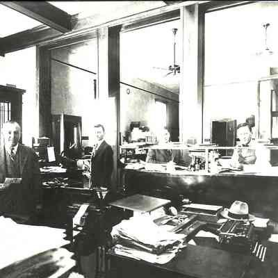 Photo of inside of Silsbee Bank