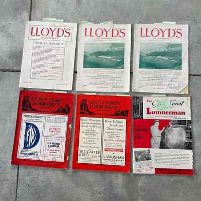 Kirby Articles in Lloyd’s Magazines and The Gulf Coast Lumberman Collection