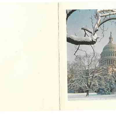 Christmas Card to David Read from Jack Brooks December 1954