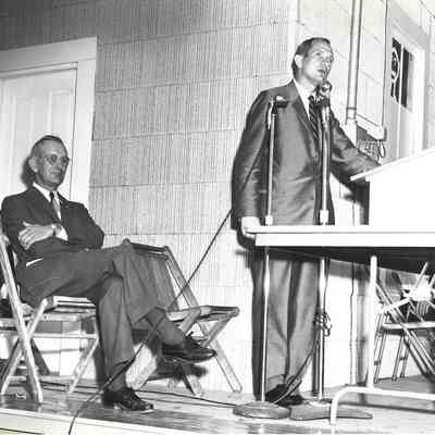 Photo - Political Speech including David Read