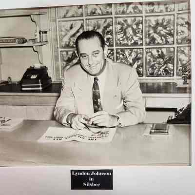 Lyndon Johnson in Silsbee