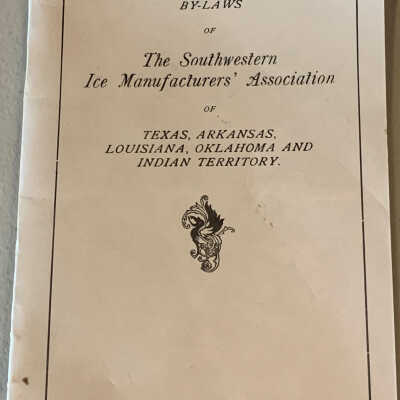 The Southwestern Ice Manufacturers Association Constitution and By-Laws