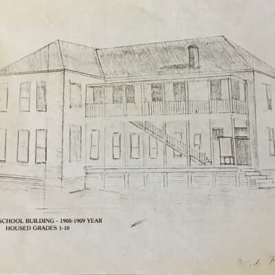Silsbee School Building - 1908-1909 Year Housed Grades 1-10 (Wade Paul)(8/12)