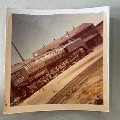 Photo of Train at Depot by W C Roy