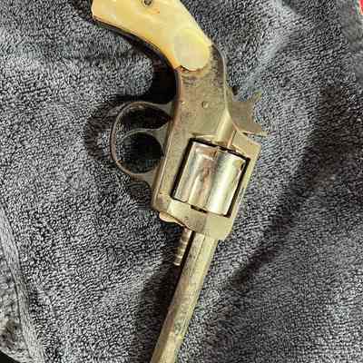 Pearl handled payroll gun
