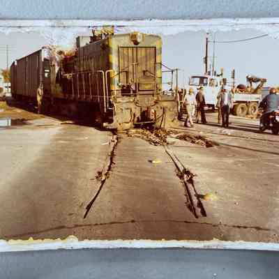 Photo of Train Derailment by W C Roy
