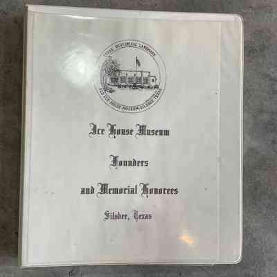 Silsbee Founders Book