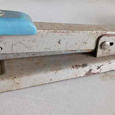 Santa Fe stapler donated by family of E.E. Yoksh