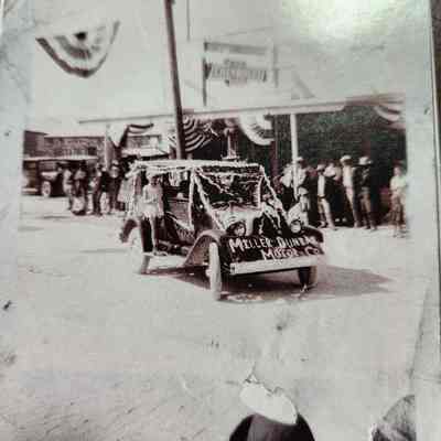 Photo - Car with Miller Dunbar Motor Co - 2 copies