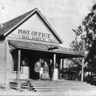 Photo of Silsbee Post Office 1914