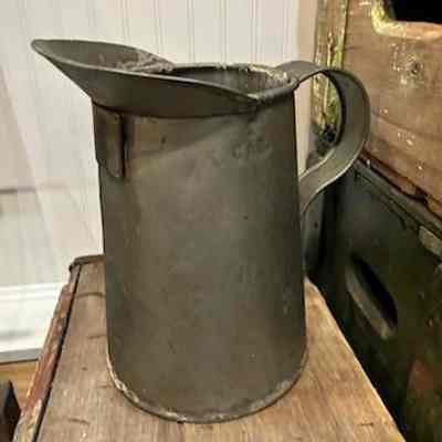 Metal Water Pitcher
