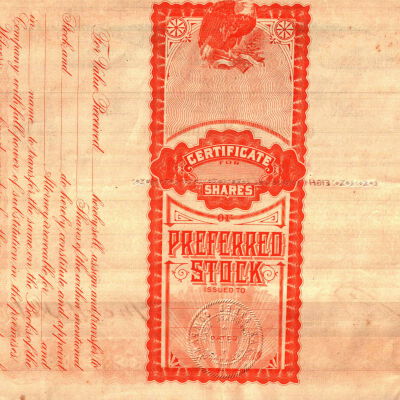 Armstrong Steel Company Preferred Stock - 2 shares
