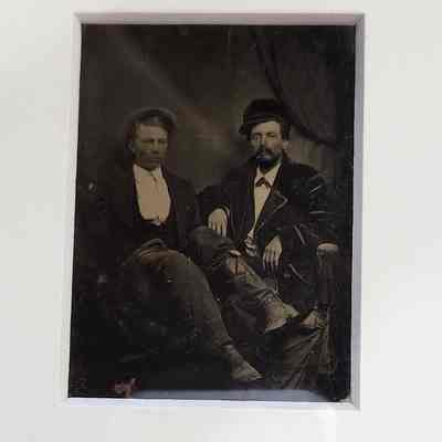 Tin Type of Two Men