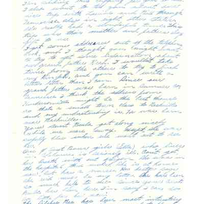 Letter to David Read from Gene Wilson June 5, 1962