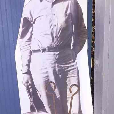 Ice Man poster cutout
