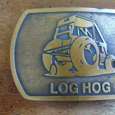 Belt Buckle - Log Hog
