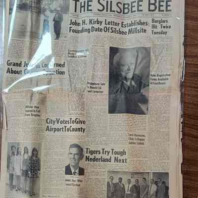 Silsbee Bee, Diamond Jubilee Edition dated October 9, 1969