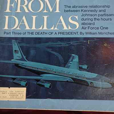 Look magazine dated February 21, 1967 Flight from Dallas