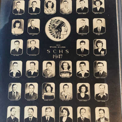 Photograph of SCHS Seniors 1947