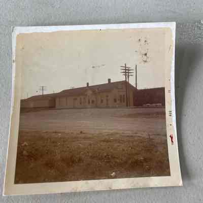 Photo of Railroad Depot by W C Roy