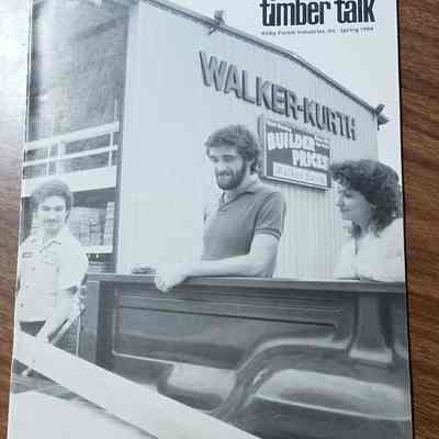 Timber Talk magazine dated Spring 1984