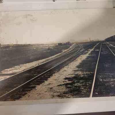 Photo of Train Tracks at Switch Station