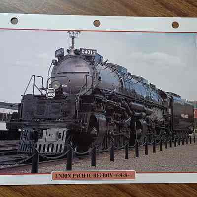 Union Pacific Big Boy photo from Atlas Editions
