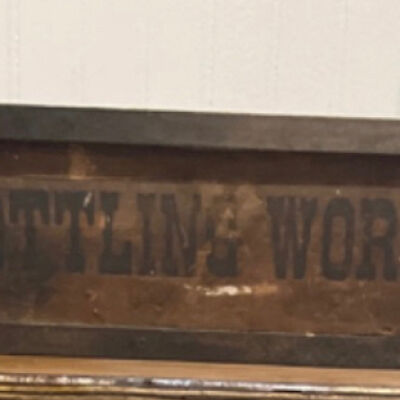 Bottling Works Sign
