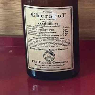Cheratol medicine bottle