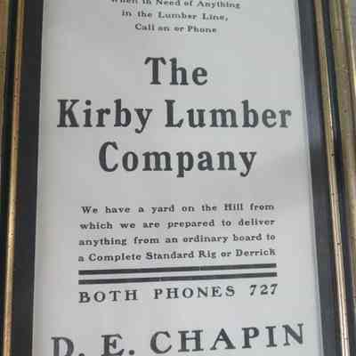 Kirby Lumber Co sign of delivery guarentee