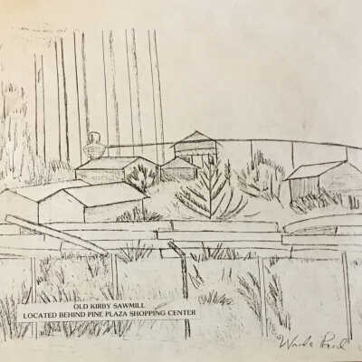 Old Kirby Sawmill Located Behind Pine Plaza Shopping Center (Wade Paul)(6/12)