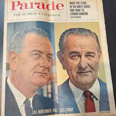 PARADE Magazine LBJ