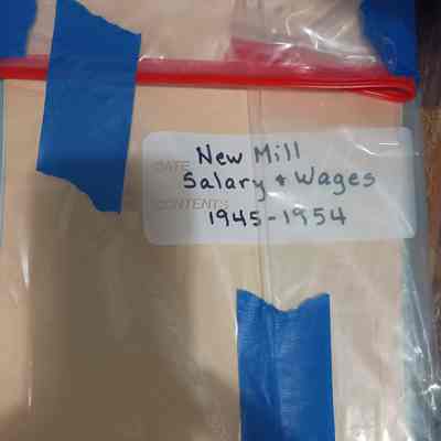 New Mill Salary and Wages - 1945 - 1954