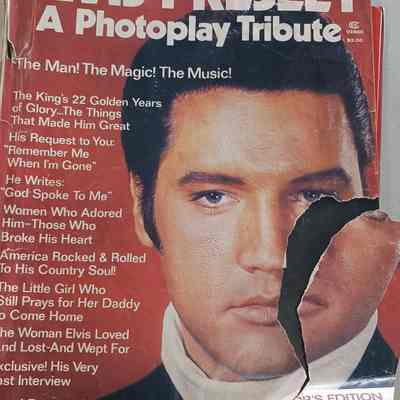 Elvis Presley, A Photoplay Tribute Magazine