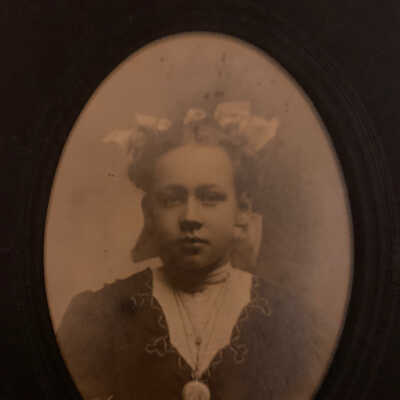 Family Photograph - unknown girl