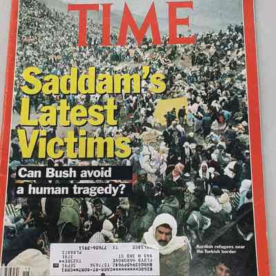 Time Magazine - April 15, 1991- "Saddam's Latest Victims"
