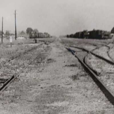 Silsbee Railroad yard