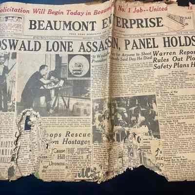 Beaumont Enterprise Oswald Lone Assassin