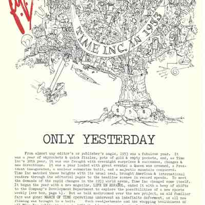 FYI Publication February 11, 1954 - Times News Service - David Read Materials