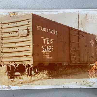 Photo of Texas & Pacific Train Car