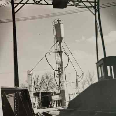 Photo of Rail Yard with Water Tower