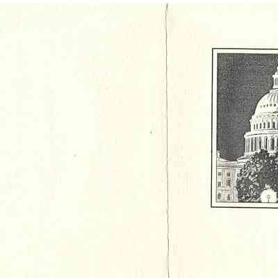 Christmas Card to David Read from Jack Brooks December 1955